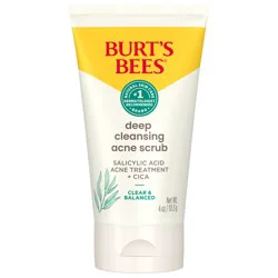 Burt''s Bees Natural Acne Solutions Deep Cleansing Scrub