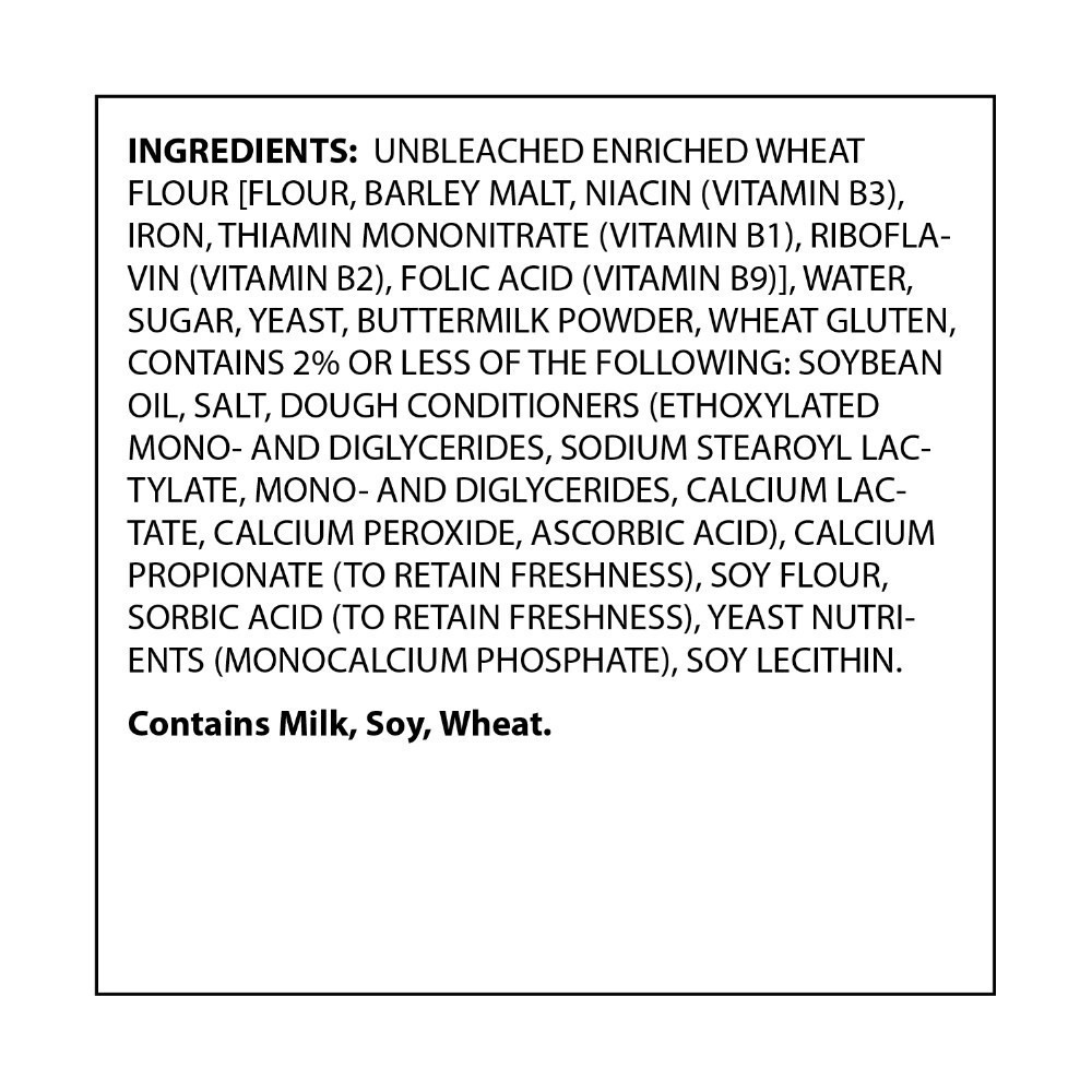 slide 3 of 5, Lewis 1/2 Loaf Buttermilk Bread, 1 ct