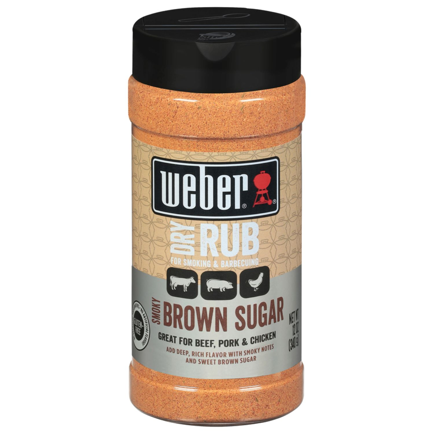 slide 1 of 2, Weber Smoky Brown Sugar Dry Rub 12 oz, 12 oz