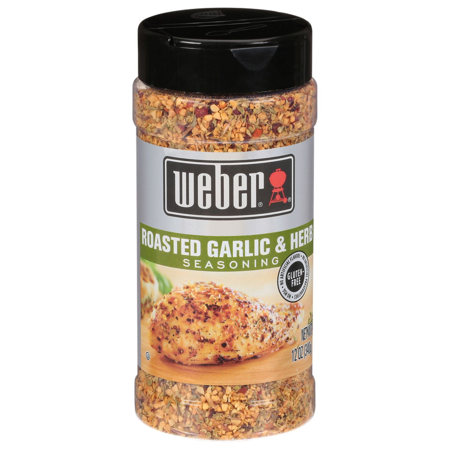 slide 1 of 2, Weber Roasted Garlic & Herb Seasoning 4 oz, 4 oz