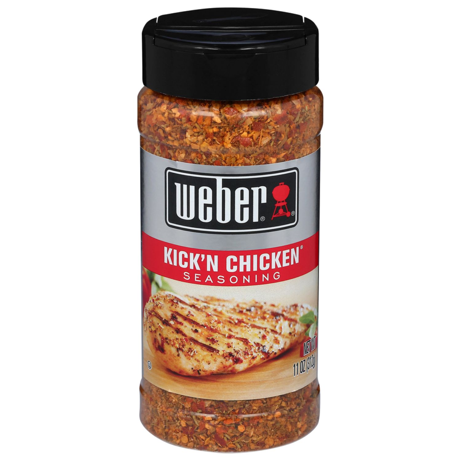 slide 1 of 2, Weber Kick'n Chicken Seasoning 11 oz, 11 oz