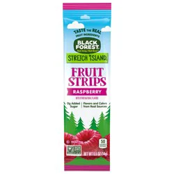 Black Forest Stretch Island Raspberry Fruit Strips - 0.5 oz
