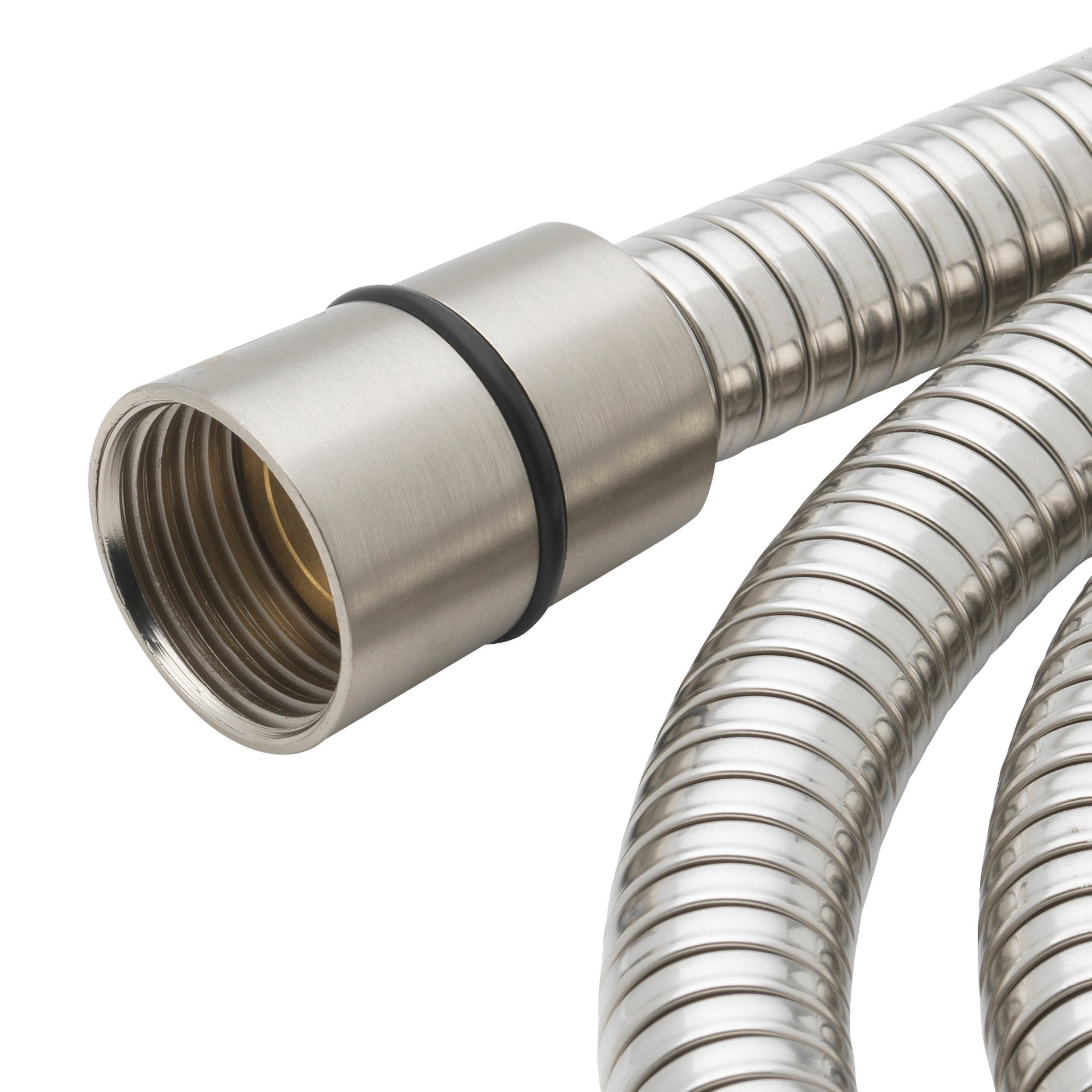 slide 3 of 5, Project Source Chrome 84-in Universal Shower Hose 0.5-in -ID, 1 ct
