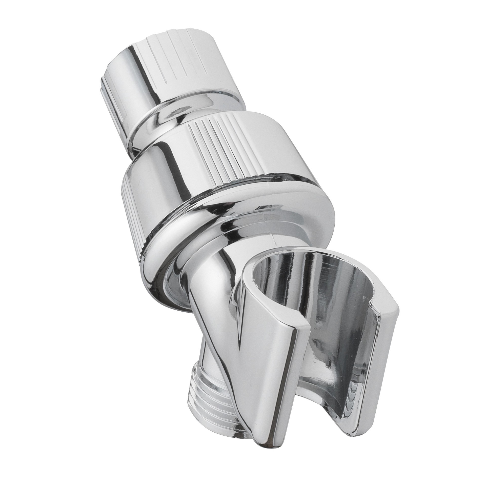 slide 2 of 3, Project Source Chrome 3.5-in Universal Shower Hand shower holder 0.5-in -ID, 1 ct