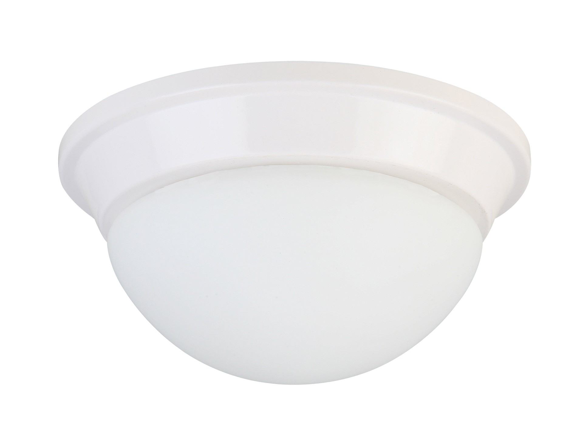 slide 5 of 6, Project Source 1 -Light 8.75-in Satin White Flush Mount Light, 1 ct