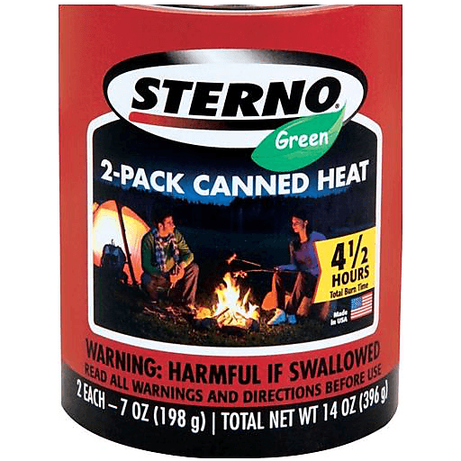 Sterno 2Pack Of Canned Heat Fuel 2X7Oz 14 oz Shipt