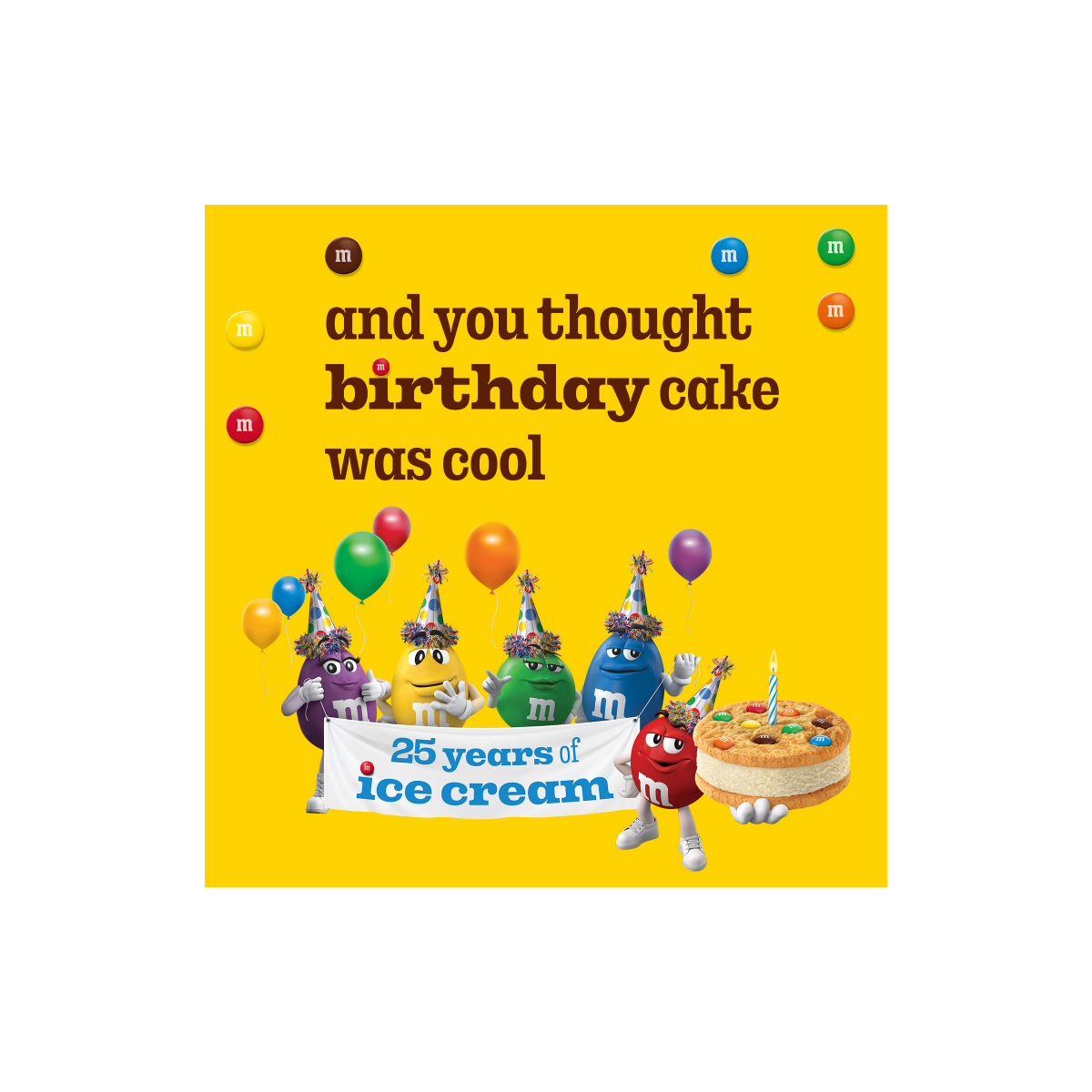 slide 17 of 29, M&M's Vanilla Ice Cream Cookie Sandwiches, Reduced Fat Vanilla Ice Cream Dessert Cookie Sandwich, 8 Pack, 4 Oz, 32 fl oz