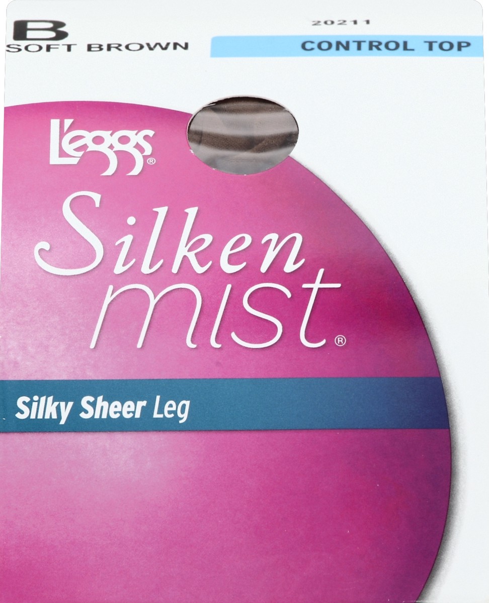 slide 2 of 6, L'eggs Silken Mist Control Pantyhose - Bronze, 1 ct
