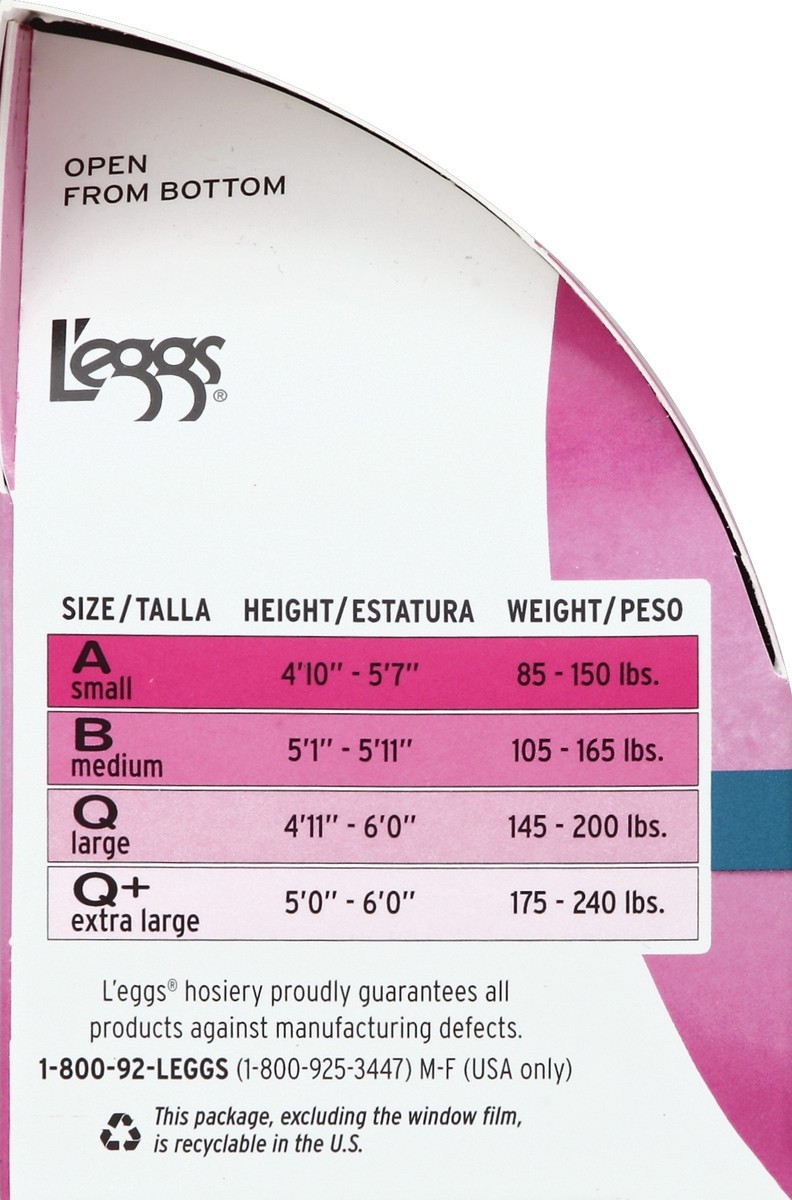 slide 4 of 6, L'eggs Silken Mist Control Pantyhose - Bronze, 1 ct