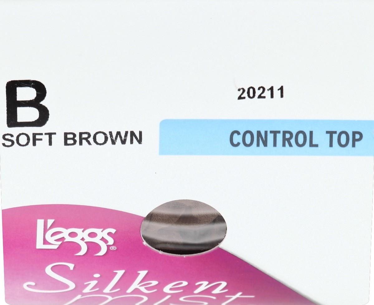 slide 6 of 6, L'eggs Silken Mist Control Pantyhose - Bronze, 1 ct