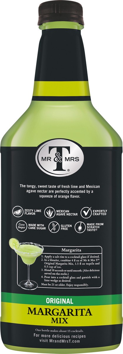 slide 4 of 7, Mr & Mrs T Margarita Mix, 1.75 L bottle, 1 ct