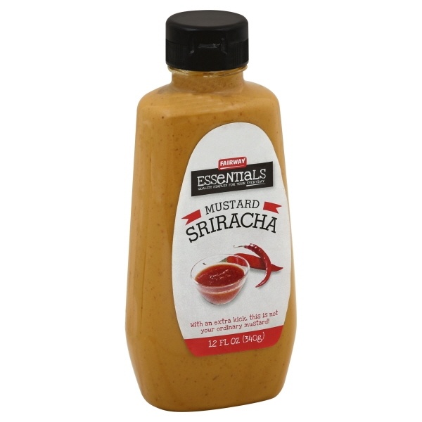 slide 1 of 1, Fairway Mustard Sriracha, 12 fl oz