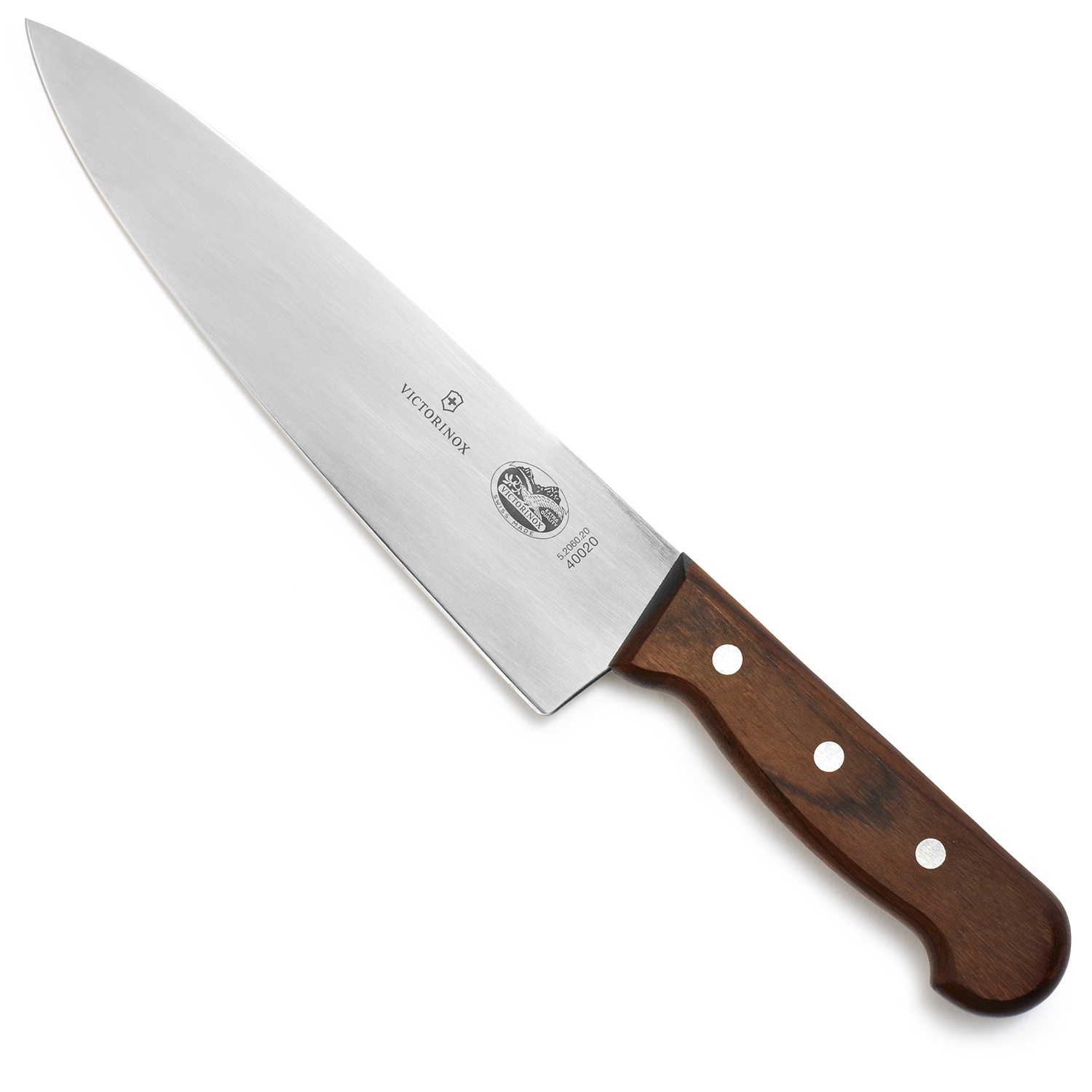 slide 1 of 1, Victorinox Swiss Army Victorinox Rosewood Chefs Knife, 8 in