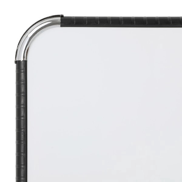 slide 2 of 5, Office Depot® Brand Mini Magnetic Dry-Erase Whiteboard, 8-1/2"" x 11"", Plastic Frame With Black Finish, 8 1/2 in x 11 in
