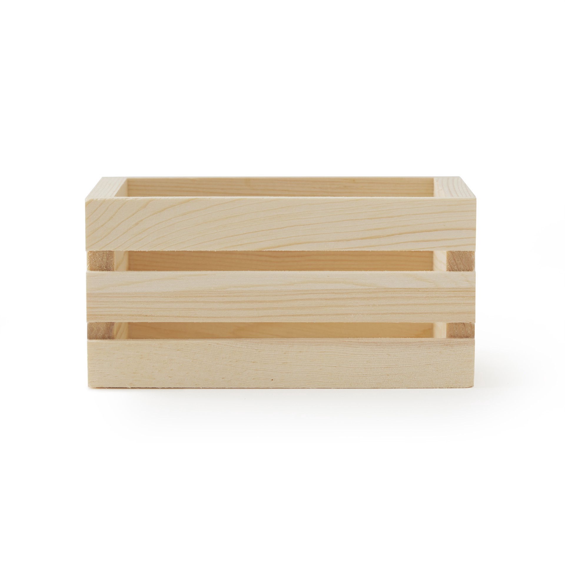 slide 4 of 4, Mini Wood Crate By Make Market, 5 in x 3.3 in x 2.5 in