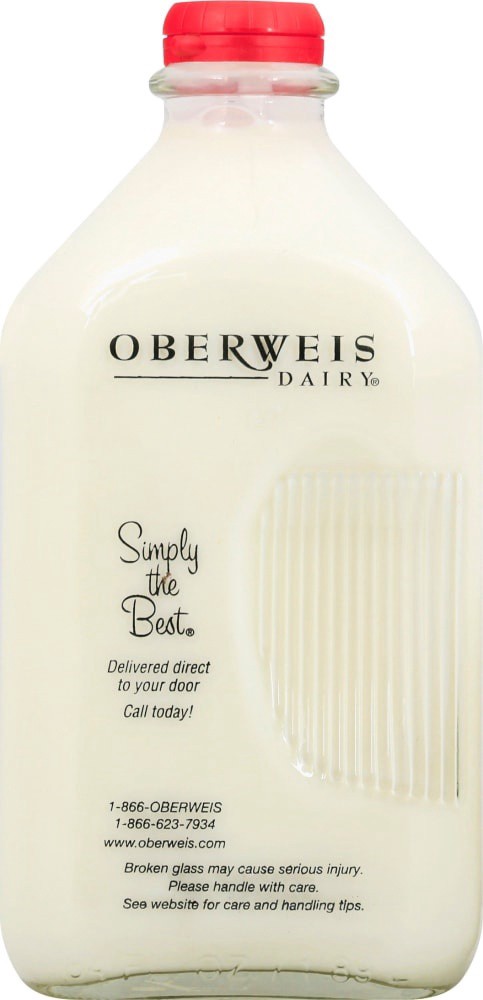 slide 2 of 3, Oberweis Dairy Whole Milk, 64 fl oz