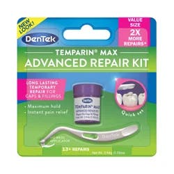 DenTek Temparin Max Advanced Dental Repair Kit, 13+ Repairs
