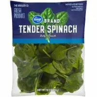 Kroger Tender Spinach