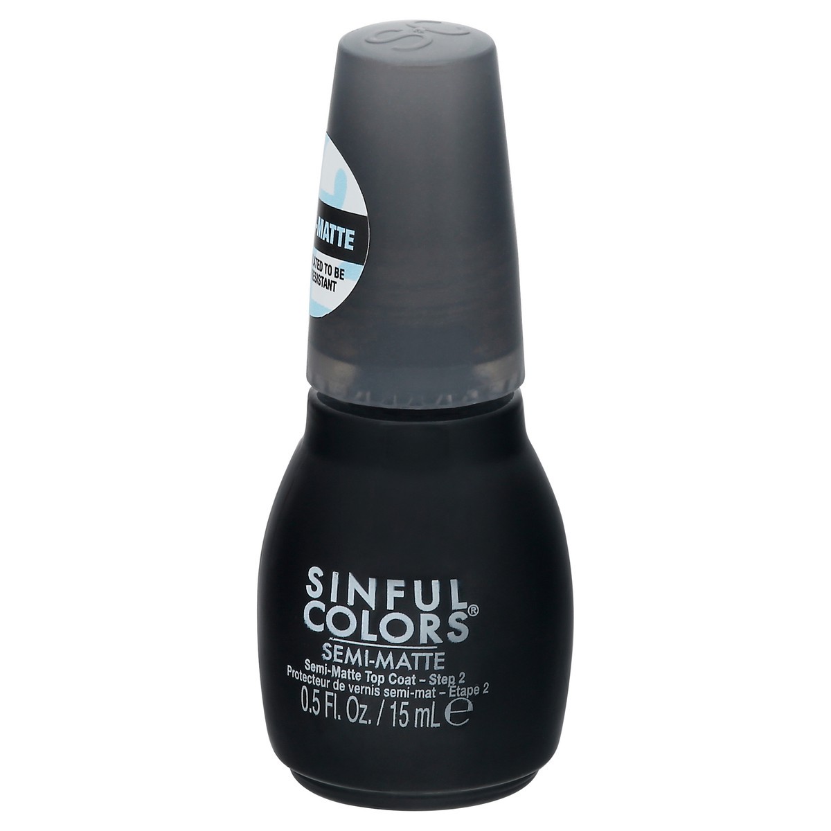 slide 3 of 11, Sinful Colors Semi-Matte 2759 Top Coat 0.5 fl oz, 0.5 fl oz