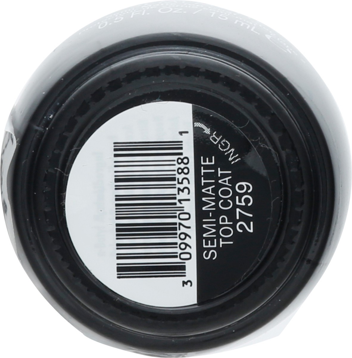 slide 9 of 11, Sinful Colors Semi-Matte 2759 Top Coat 0.5 fl oz, 0.5 fl oz