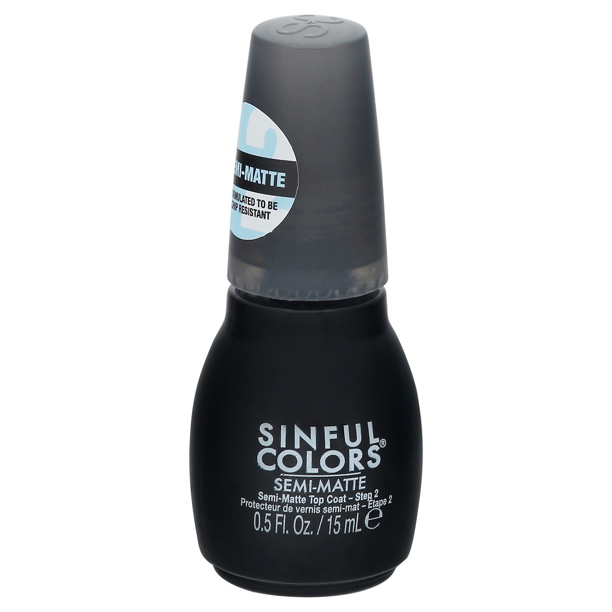 slide 1 of 11, Sinful Colors Semi-Matte 2759 Top Coat 0.5 fl oz, 0.5 fl oz