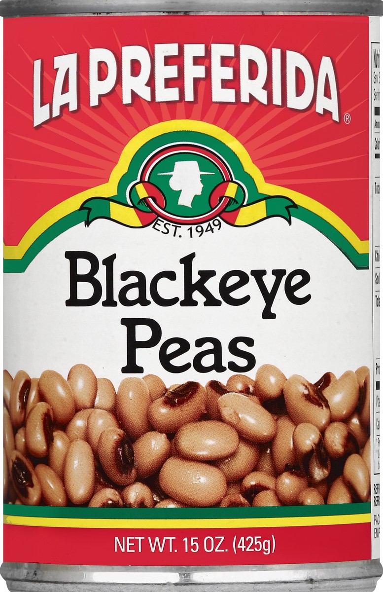 slide 2 of 2, La Preferida Blackeye Peas, 15 oz