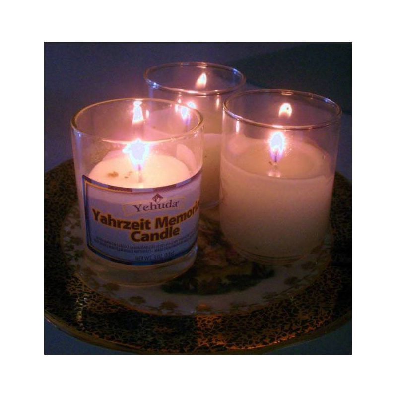slide 3 of 9, Yahrzeit Memorial 2.65oz - Yehuda, 2.65 oz