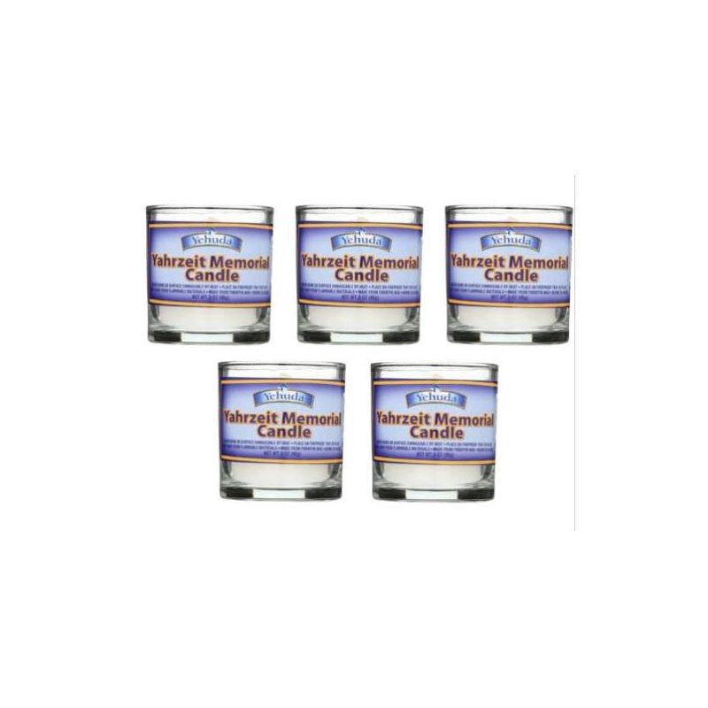 slide 4 of 9, Yahrzeit Memorial 2.65oz - Yehuda, 2.65 oz