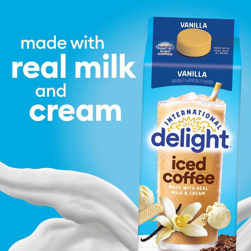 slide 4 of 12, International Delight Vanilla Iced Coffee - 64 fl oz, 64 fl oz
