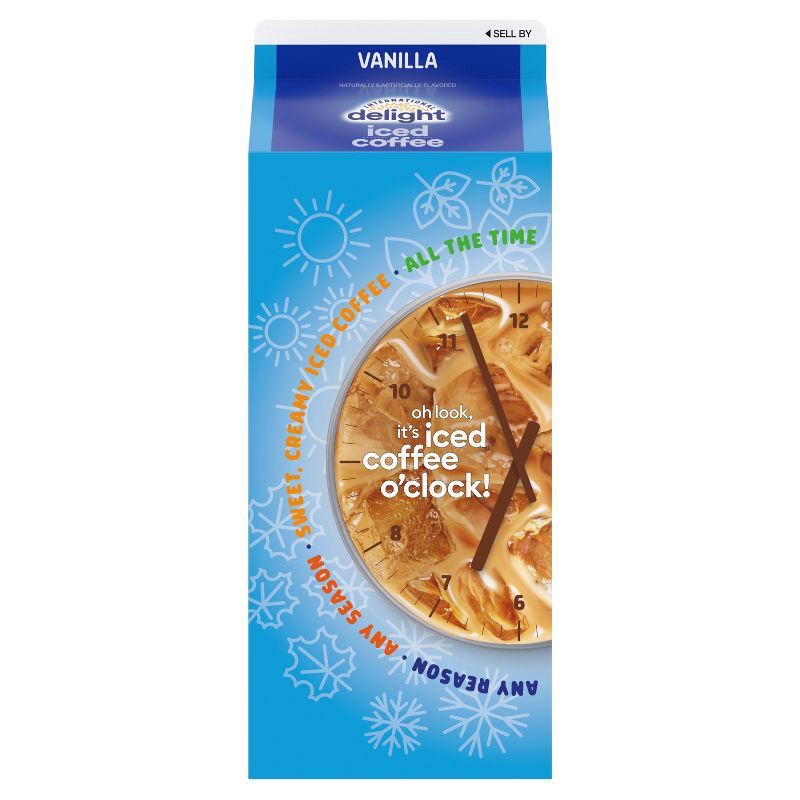 slide 5 of 14, International Delight Vanilla Iced Coffee - 64 fl oz, 64 fl oz