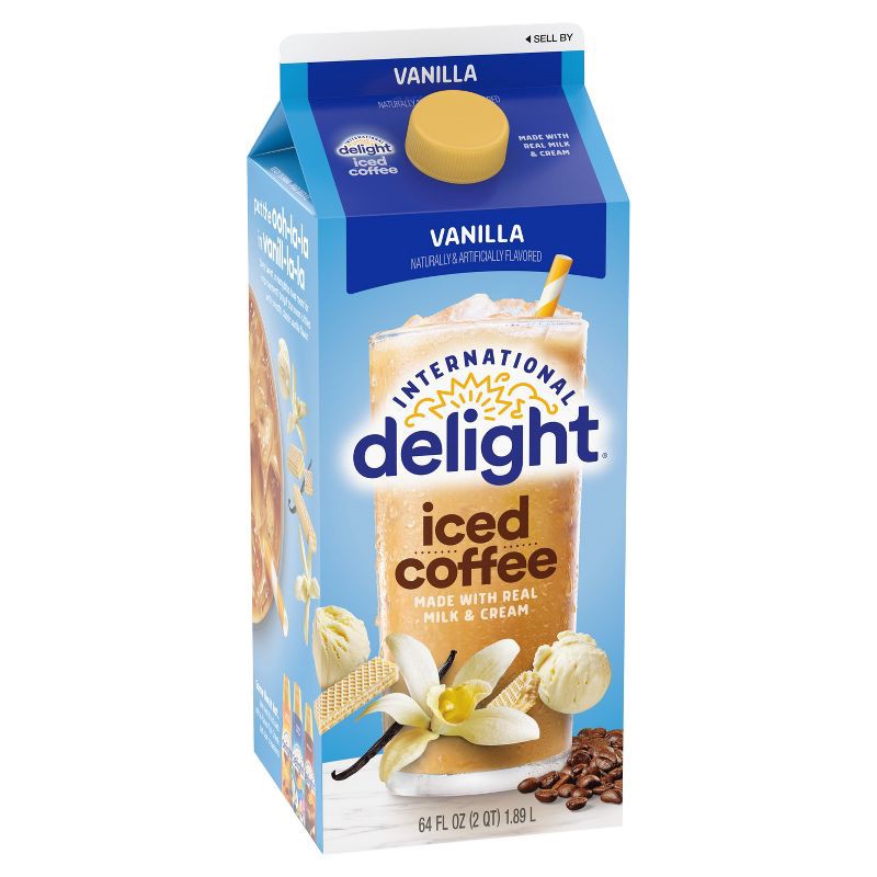 slide 7 of 14, International Delight Vanilla Iced Coffee - 64 fl oz, 64 fl oz