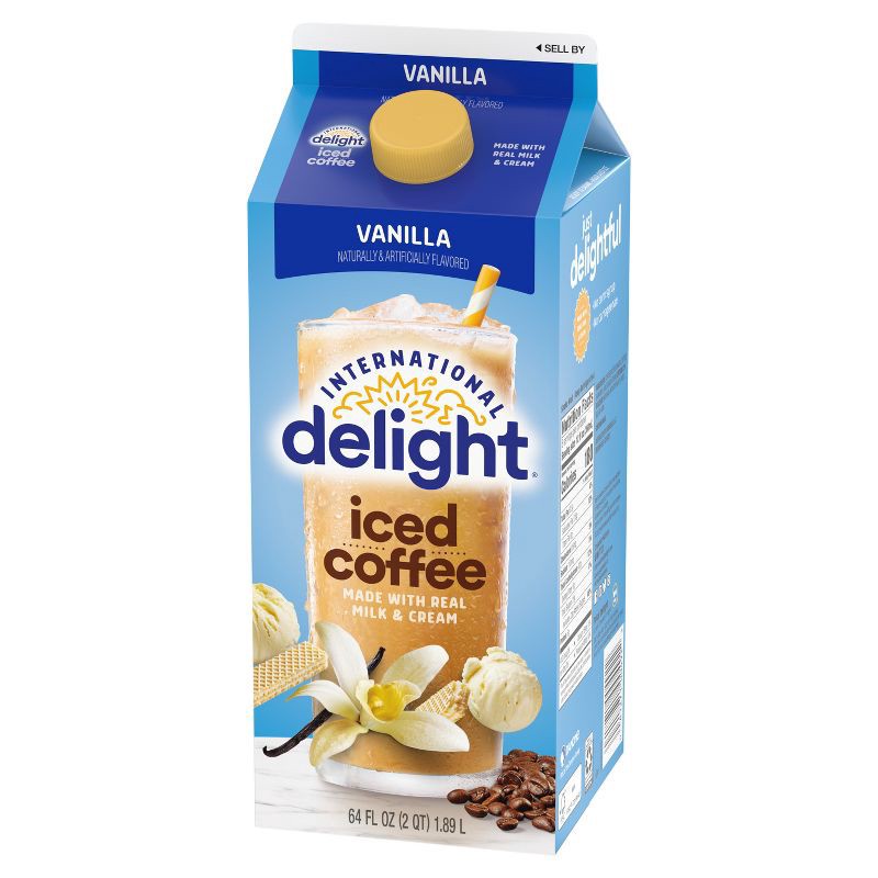 slide 8 of 14, International Delight Vanilla Iced Coffee - 64 fl oz, 64 fl oz