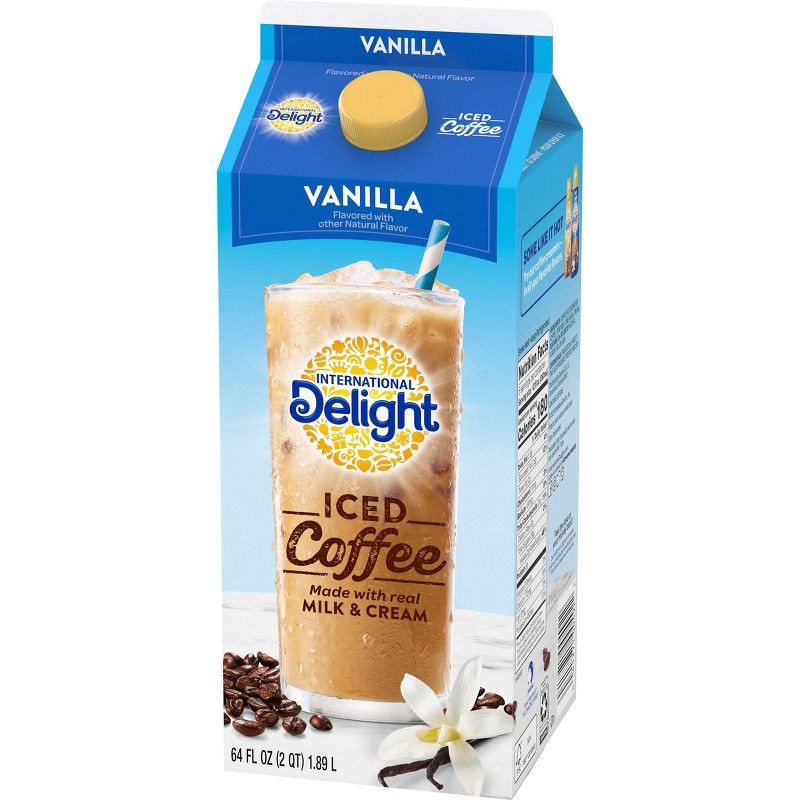 slide 9 of 14, International Delight Vanilla Iced Coffee - 64 fl oz, 64 fl oz