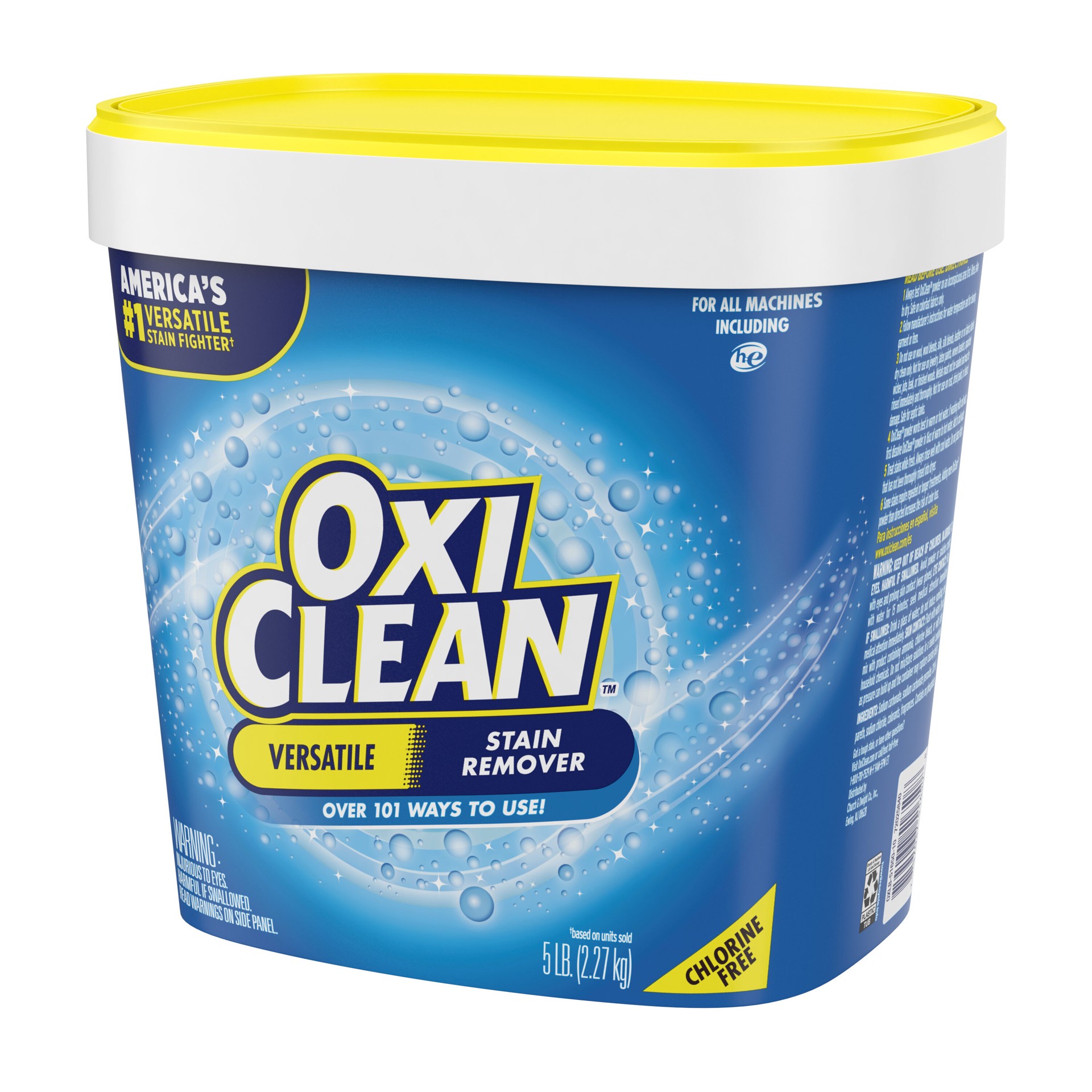 slide 4 of 6, OxiClean 5 Pound(s) Laundry Stain Remover, 1 ct