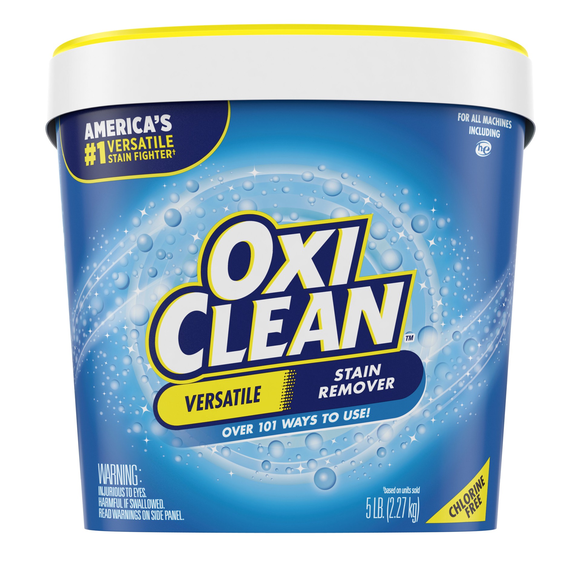 slide 1 of 6, OxiClean 5 Pound(s) Laundry Stain Remover, 1 ct