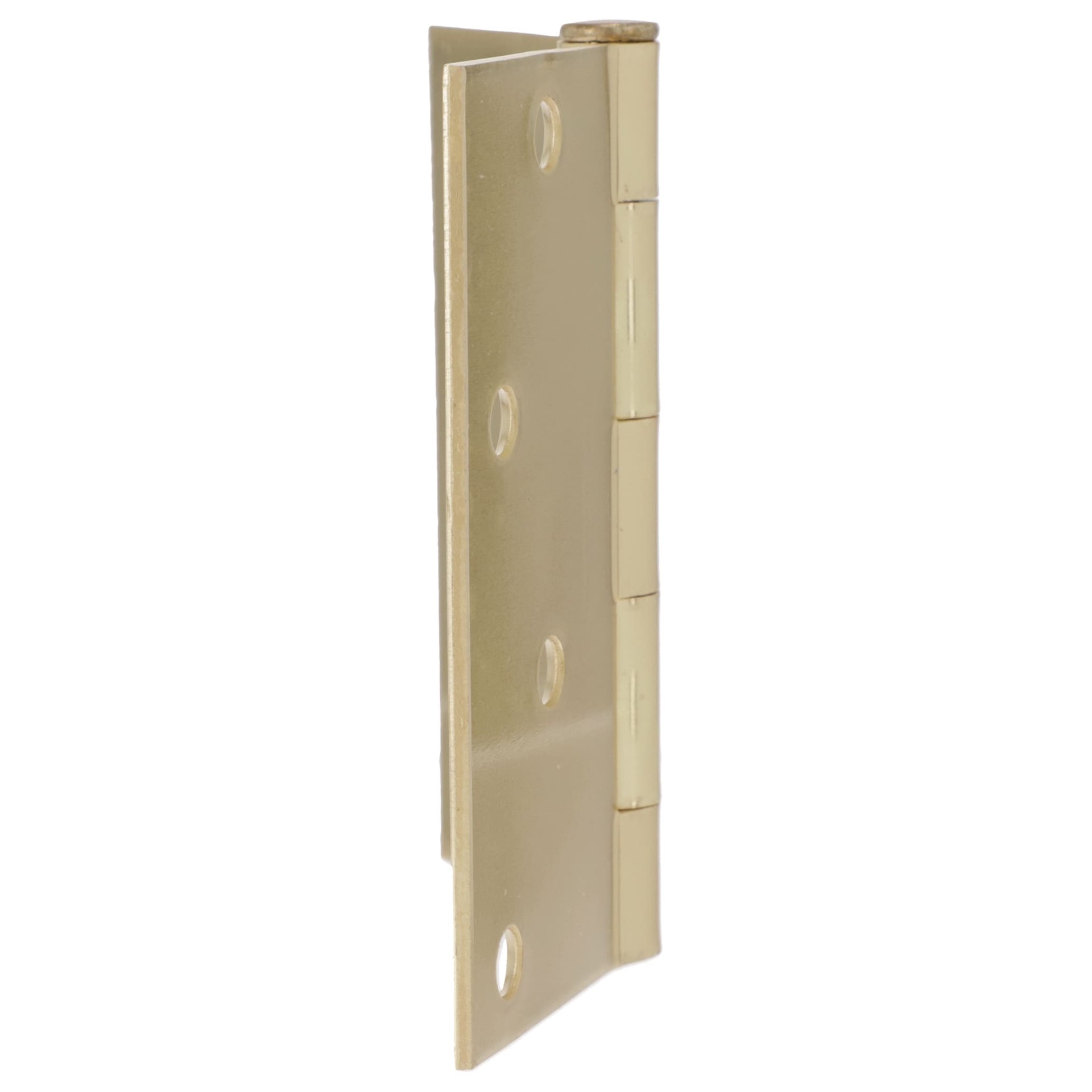 slide 5 of 6, RELIABILT 4-in H Gold Mortise Interior/Exterior Door Hinge, 1 ct