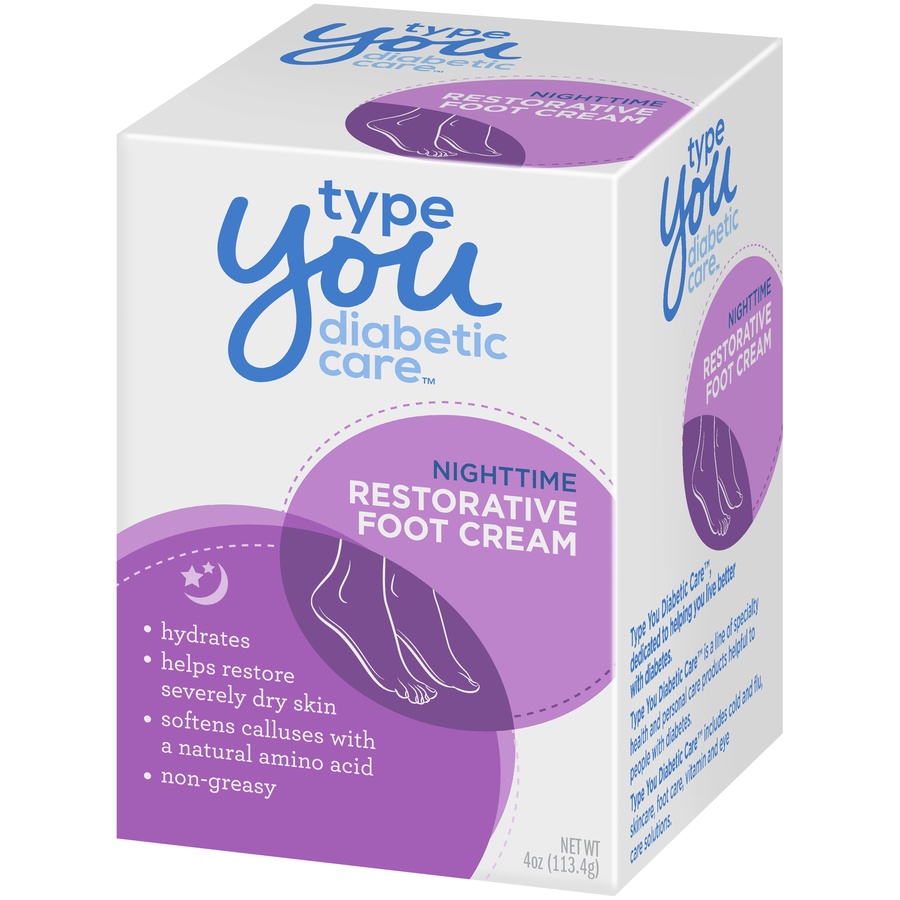 slide 3 of 7, Type You Nighttime Restorative Foot Cream, 4 oz