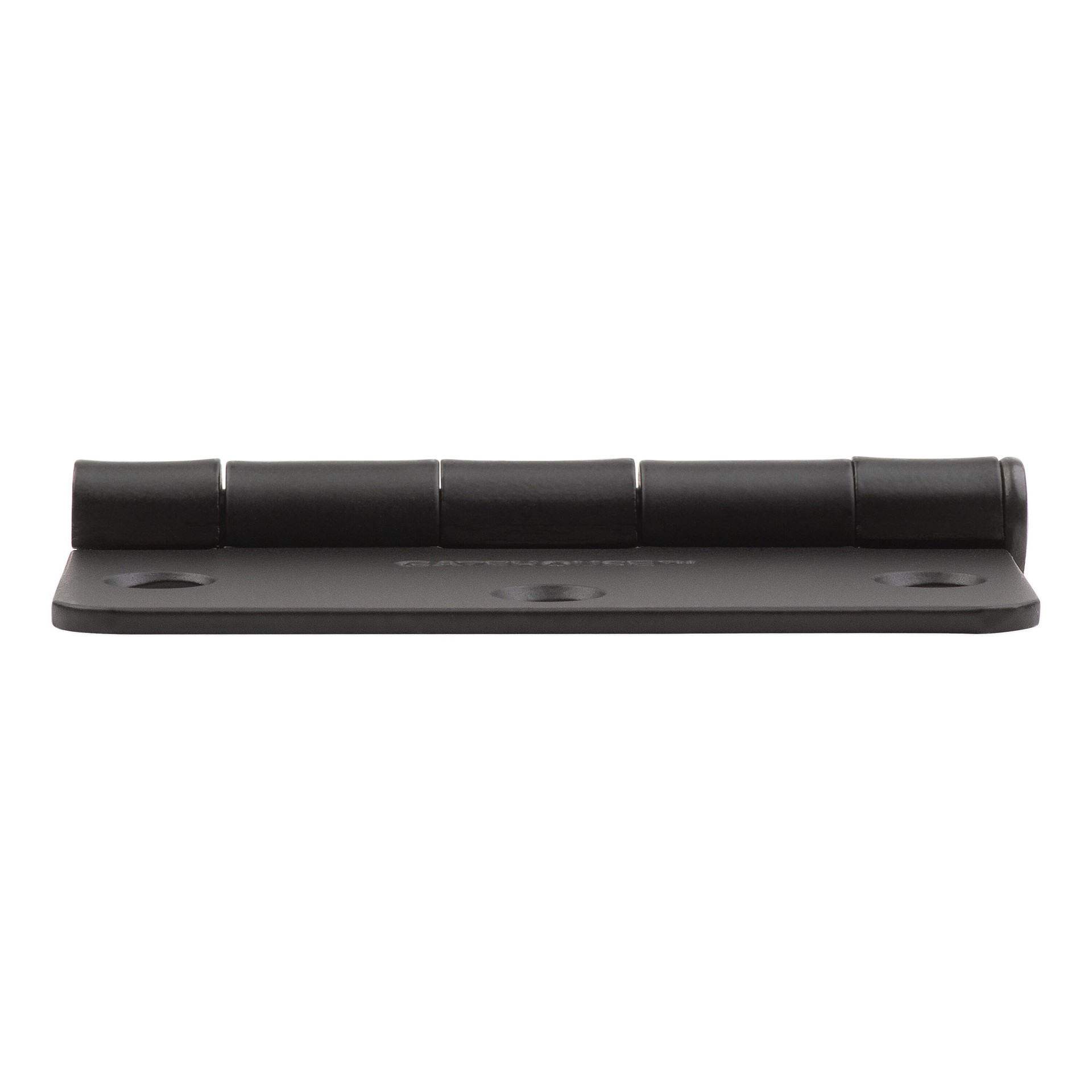 slide 3 of 6, RELIABILT 3-in H x 1/4-in Radius Oil-Rubbed Bronze Mortise Interior Door Hinge, 1 ct