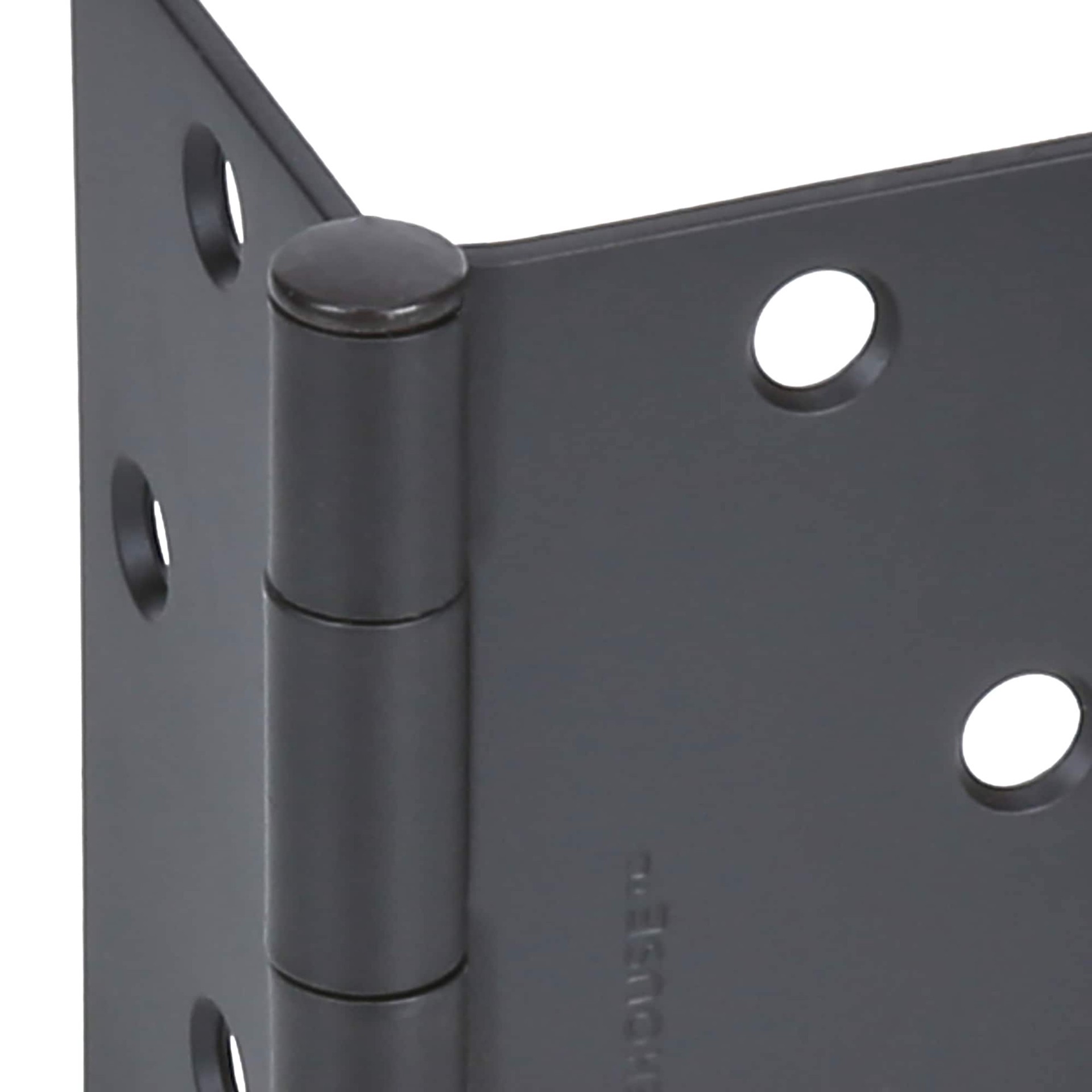 slide 4 of 6, RELIABILT 4-in H x 1/4-in Radius Bronze Mortise Interior/Exterior Door Hinge, 1 ct