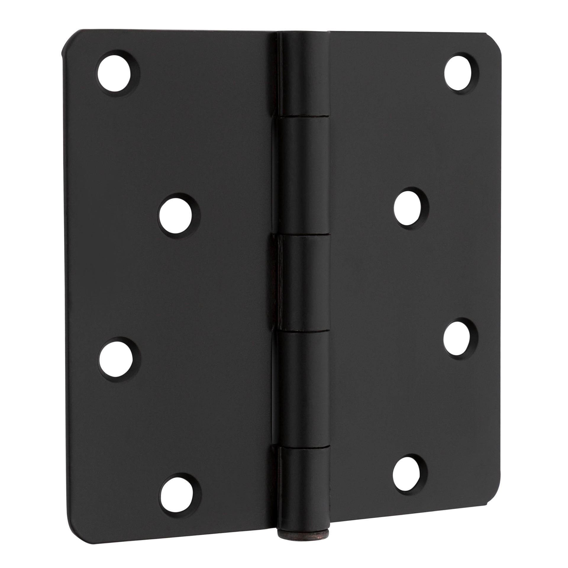 slide 1 of 6, RELIABILT 4-in H x 1/4-in Radius Bronze Mortise Interior/Exterior Door Hinge, 1 ct
