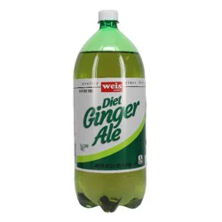 Weis Quality Caffeine Free Diet Ginger Ale - 2 liter