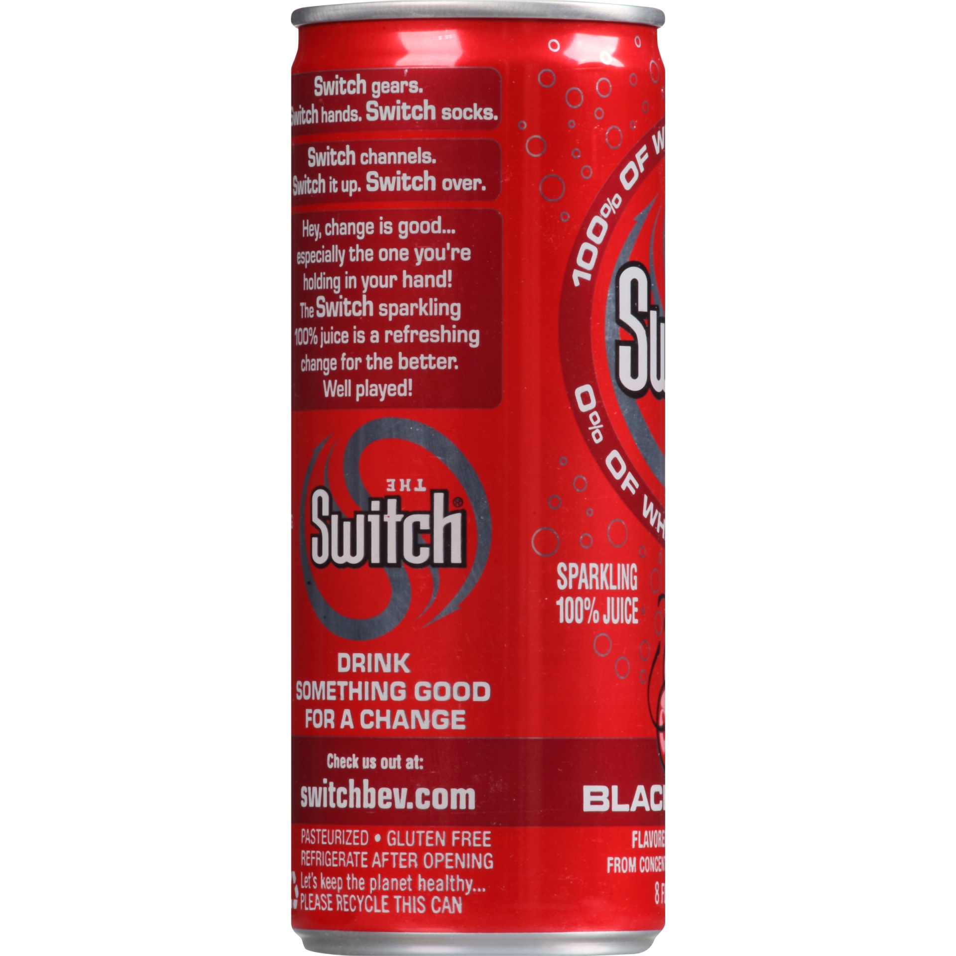 slide 2 of 6, The Switch 100% Juice Black Cherry, 8 fl oz