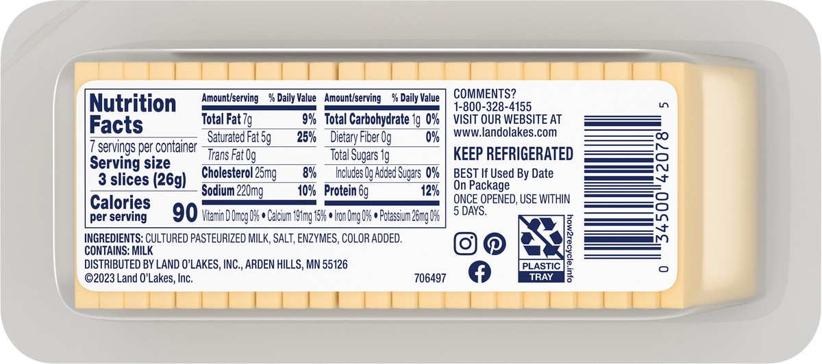 slide 2 of 12, Landolakes Gouda Cracker Cuts, 7 oz