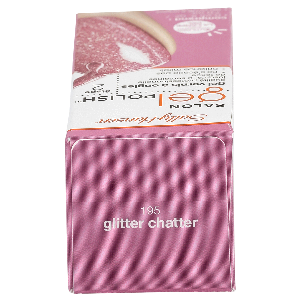 slide 5 of 6, Sally Hansen Salon Gel Polish - 195 Glitter Chatter, 1 ct