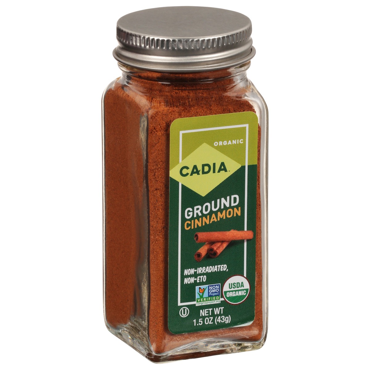 slide 7 of 13, Cadia Organic Ground Cinnamon - 1.5 oz, 1.5 oz