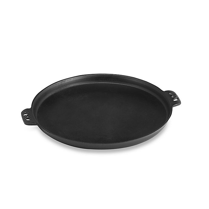 slide 1 of 1, Camp Chef Cast Iron Pizza Pan, 14 in