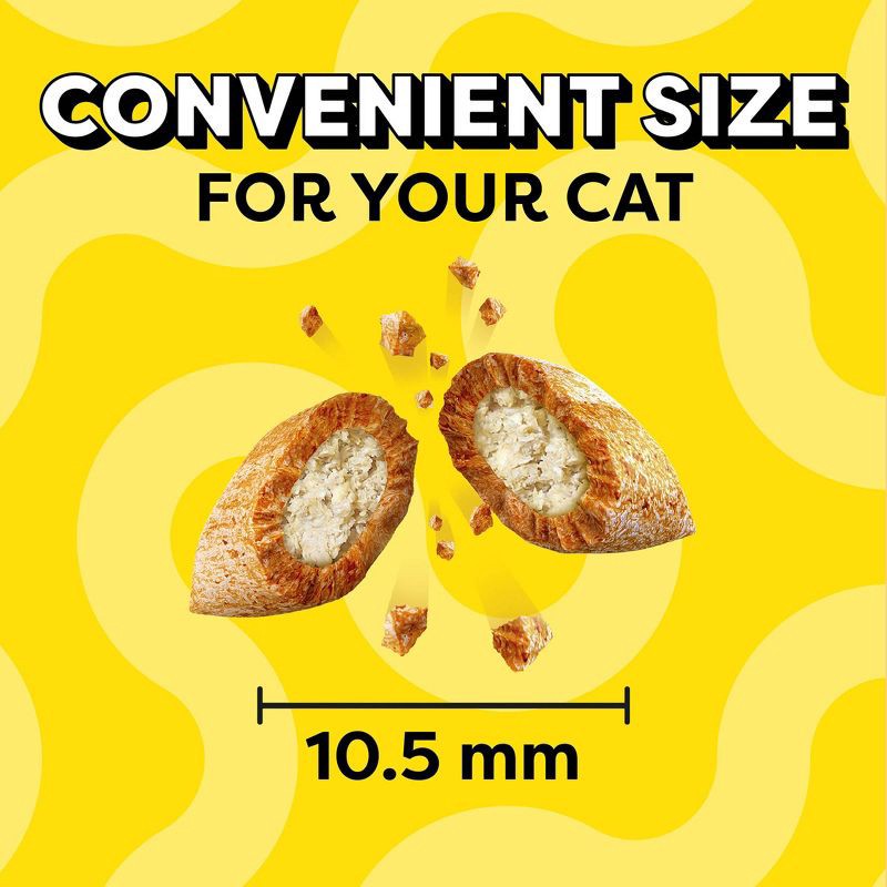 slide 4 of 10, Temptations Hearty Beef Flavor Crunchy Cat Treats - 6.3oz, 6.3 oz