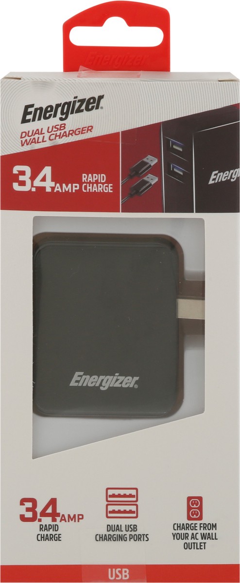 slide 6 of 9, Energizer Wall Usb Charger, 1 ct