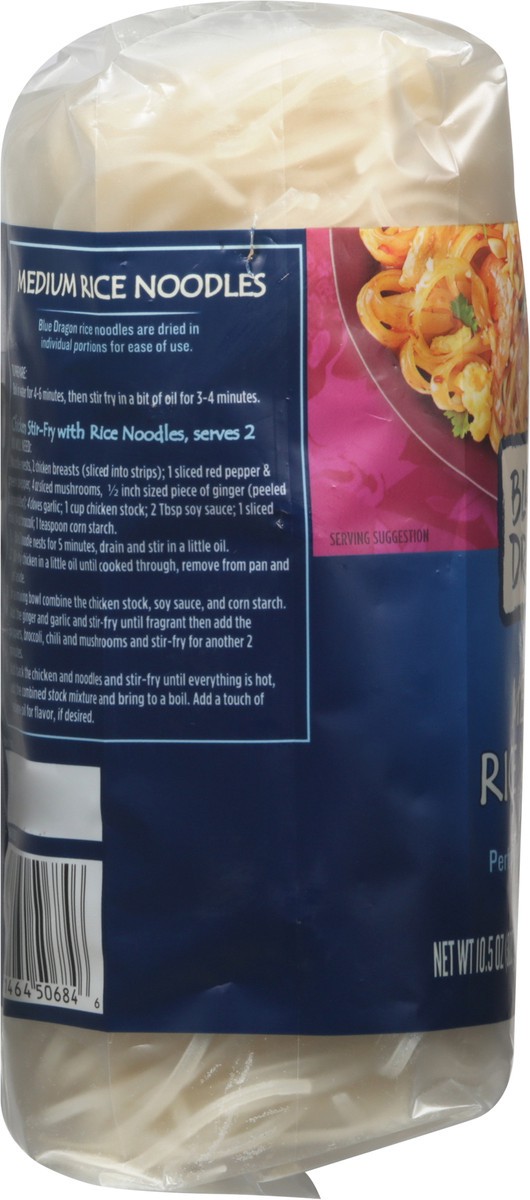 slide 7 of 9, Blue Dragon Medium Rice Noodles, 10.58 oz