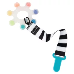 Sassy Rainbow Star Teether with Keeper